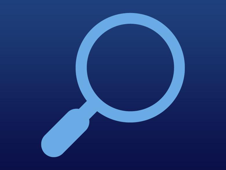 icon representing a magnifying glass